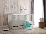 I dětský pokoj pro miminka může být stylový a s rostoucím nábytkem